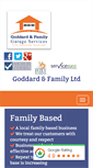 Mobile Screenshot of goddardandfamily.com